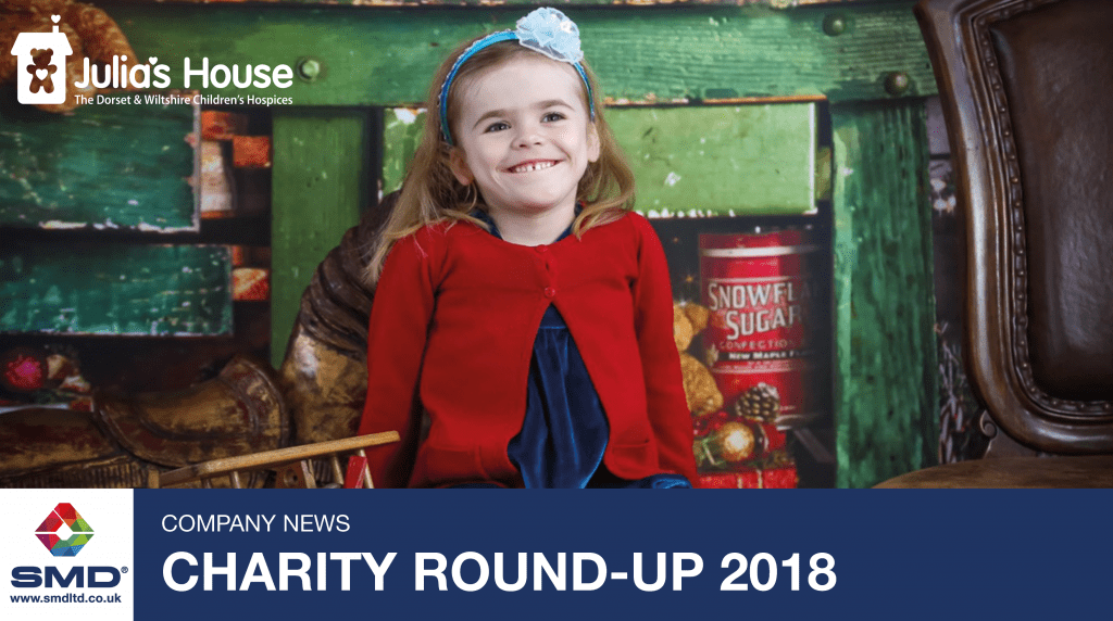 Charity round-up for 2018 - SMD Ltd